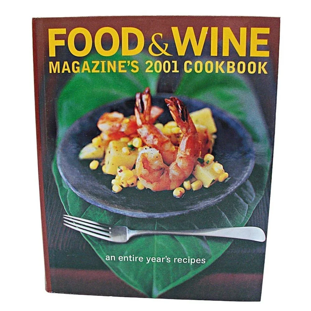 Vintage Food & Wine Magazine's Cookbook An Entire Year's Recipes Hardcover 2001